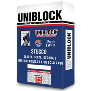 Estuco Uniblock Blanco 25kg