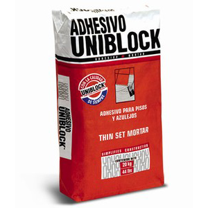 Adhesivo Universal 20kg Uniblock