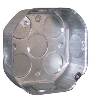 Caja Octagonal Galvanizada
