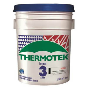 Thermotek Imper 3 Años Tapa Azul 19l