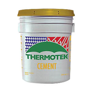 Thermoteck Cemento Acrilico Blanco 19l